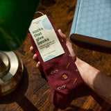 Socks that Give Books Red Apples, Pencils & Glasses