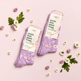 Socks That Plant Trees Lavender Daisies
