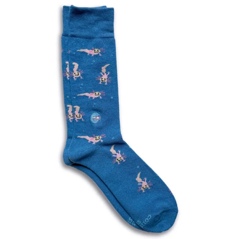 Socks That Protect Axolotls