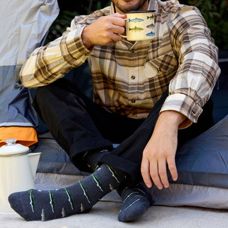 Socks that Protect National Parks Gray Fish