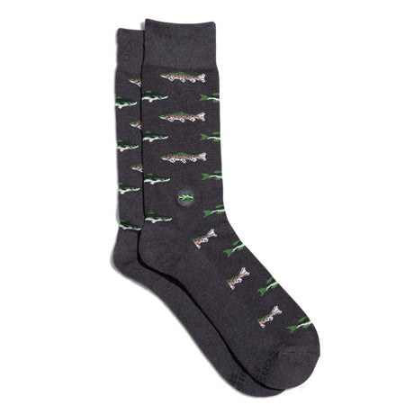 Socks that Protect National Parks Gray Fish