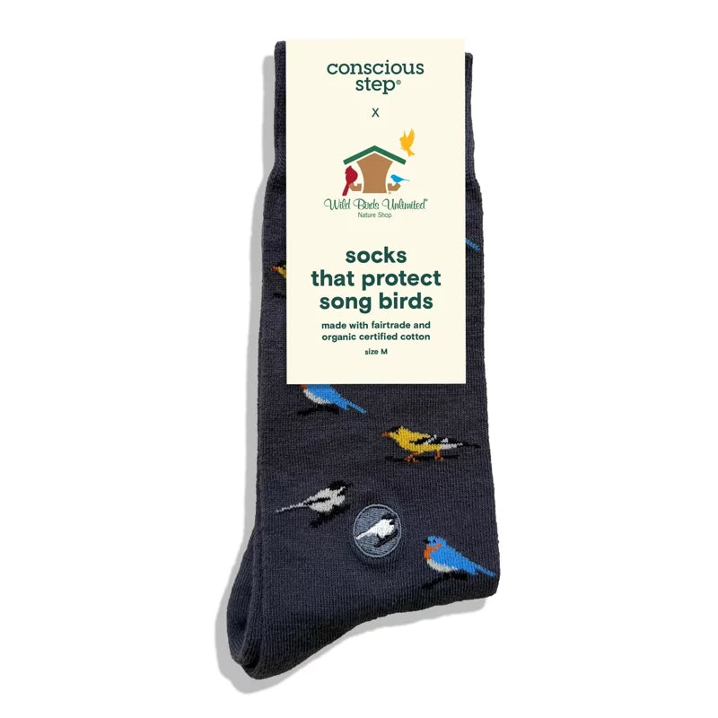 Socks that Protect Songbirds X Wbu
