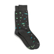 Socks that Support Space Exploration Galactic Gray