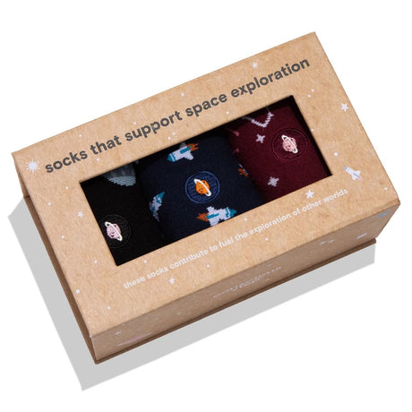 Socks that Support Space Exploration Gift Set
