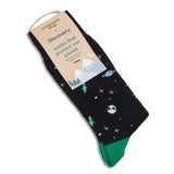 Discovery Socks that Protect Our Planet Black Galaxy