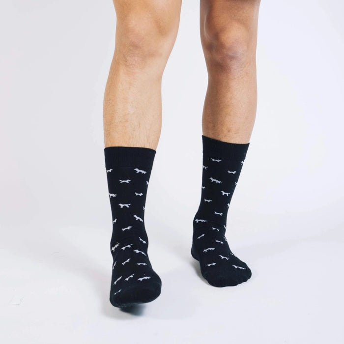 Socks that save dogs black 3