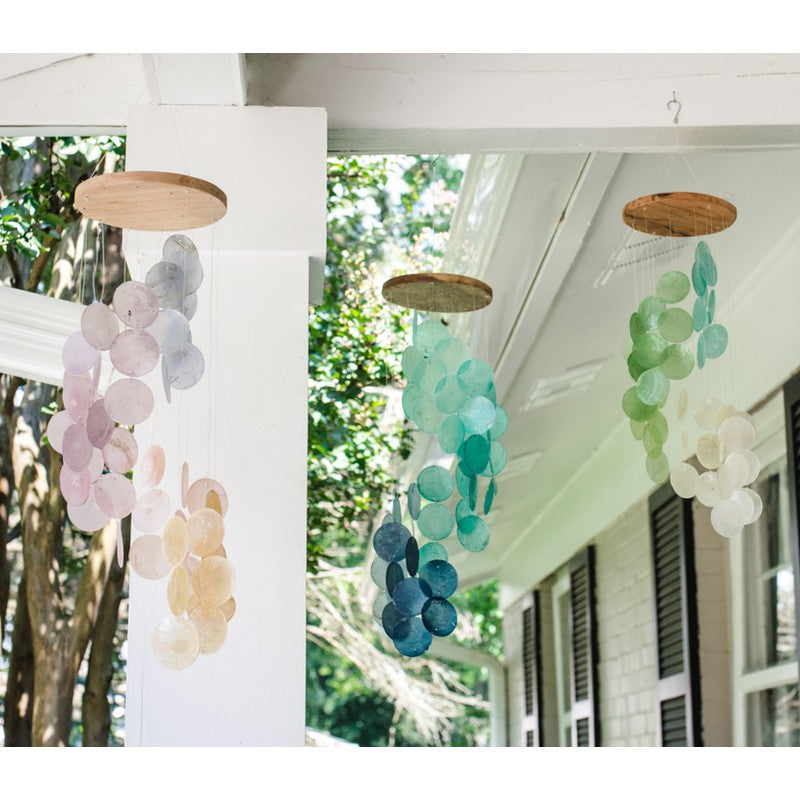 Spiral Capiz Chimes styled 2