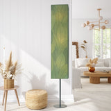 Square Pedestal Giant Lamp green 1
