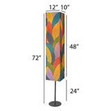 Square Pedestal Giant Lamp multi 2