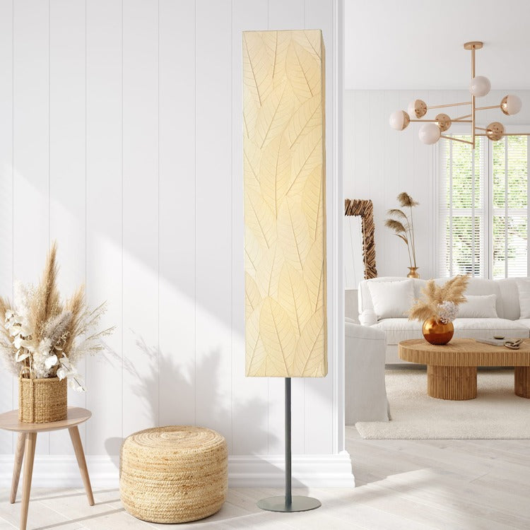 Square Pedestal Giant Lamp natural 1