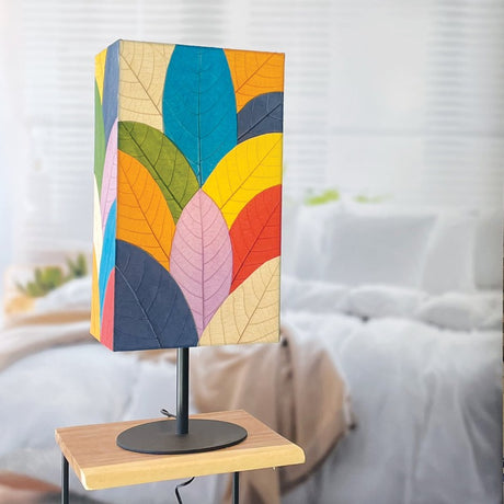 Square Pedestal Table Lamp multi 1