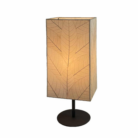 Square Pedestal Table Lamp natural