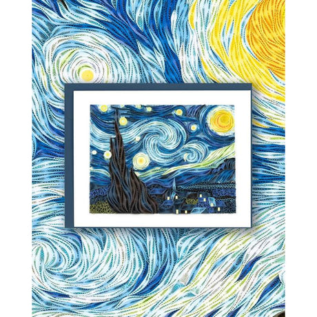 Starry Night Quilling Card 4