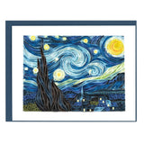 Starry night quilling card