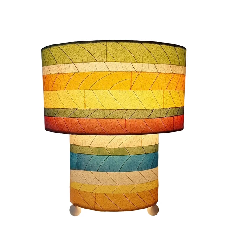 Striped Mushroom Table Lamp Multi