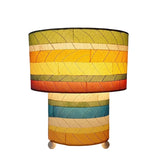 Striped Mushroom Table Lamp Multi