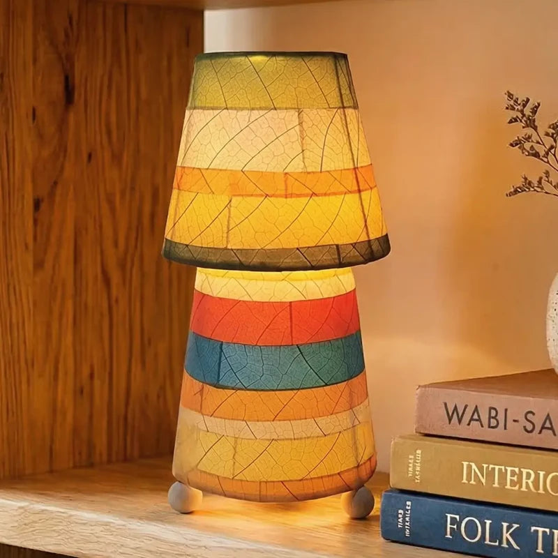 Striped Tapered Lamp Multi