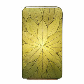 Sunburst Table Lamp Green