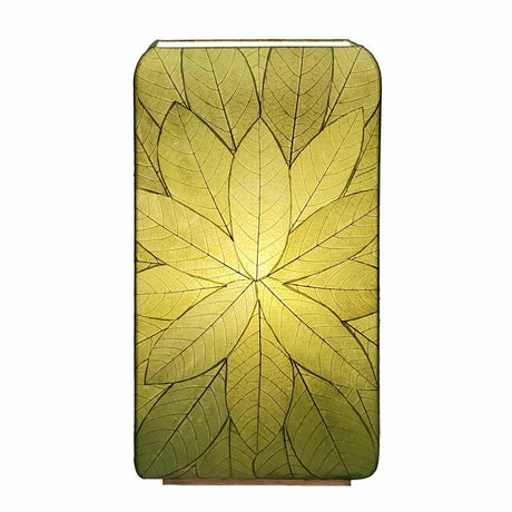 Sunburst Table Lamp Green