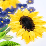Sunflower Birthday Quilling Card