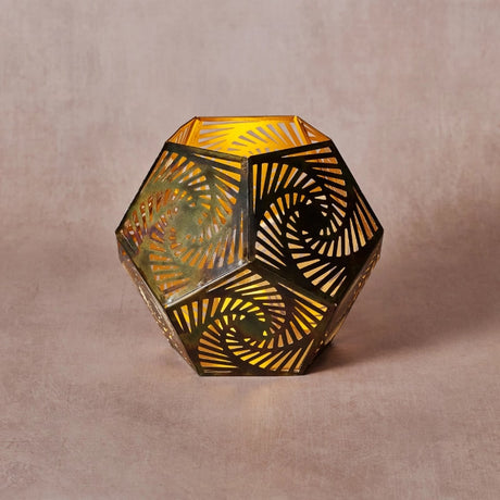 Swirl Cutout Candleholder