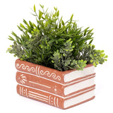 Terracotta Books Planter