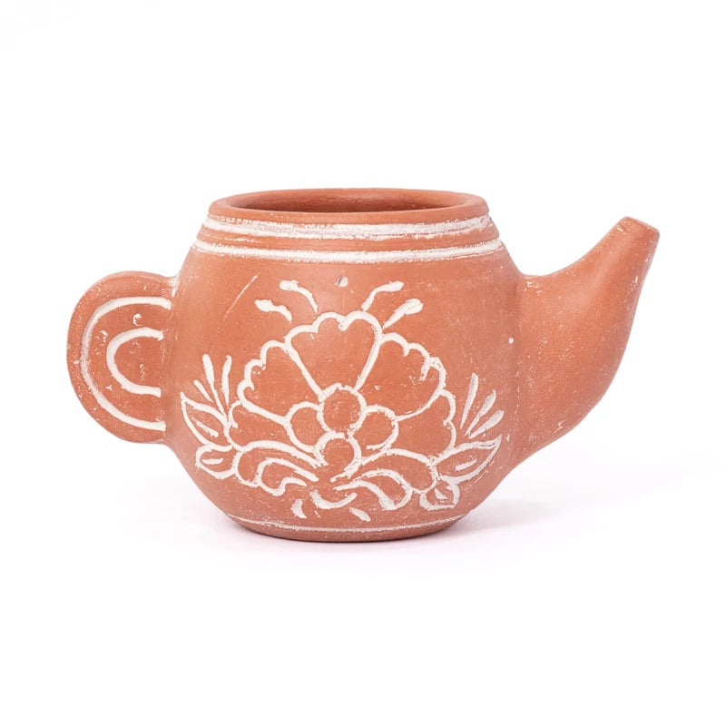 Terracotta Teapot Planter