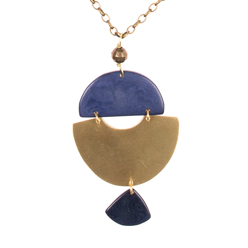 Tigre Necklace - Estate Blue