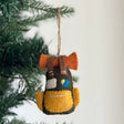 Travel backpack ornament