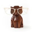Trunk up elephant eyeglass holder