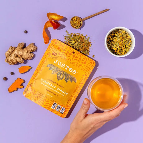 Turmeric Ginger Loose Tea Pouch