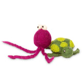 Turtle and Jellyfish Cat Toy Pack