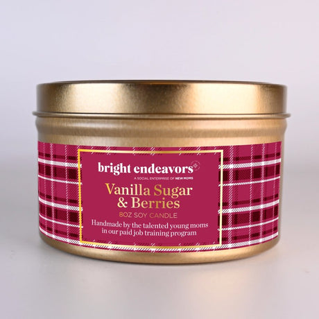 Vanilla Sugar & Berries Soy Candle 8 oz