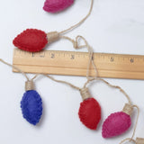 Vintage Christmas Light Garland Retro
