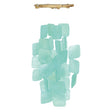 Square Turquoise Capiz Chimes