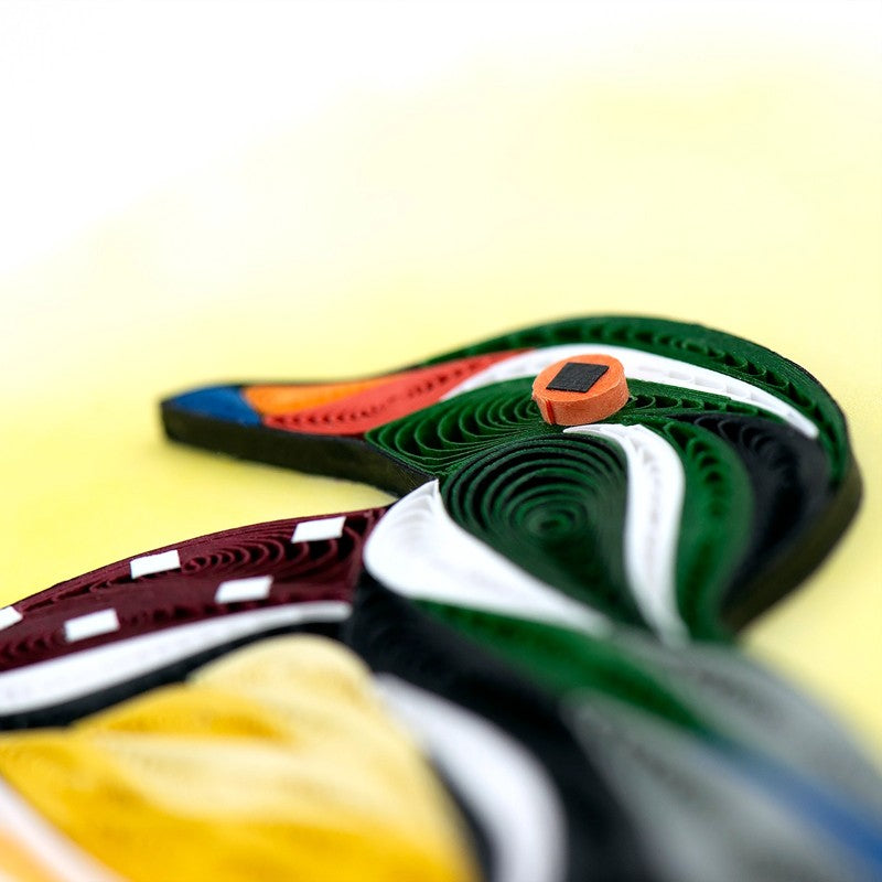 Wood Duck Quilling Card