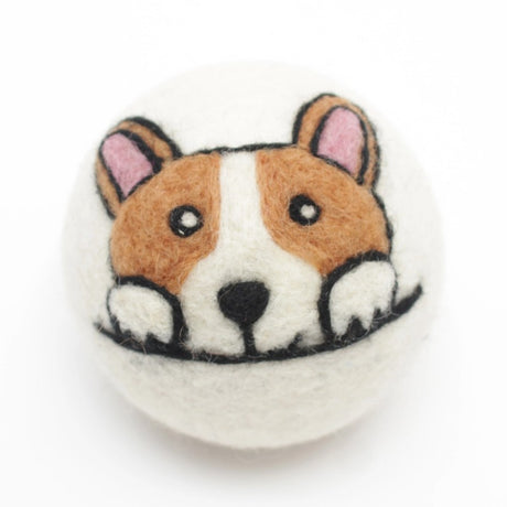 Eco Wool Dryer Ball - Corgi