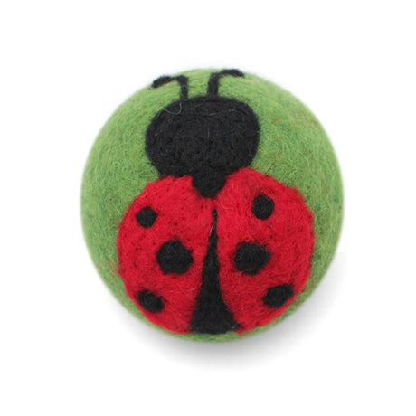 Eco Wool Dryer Ball - Lady Bug