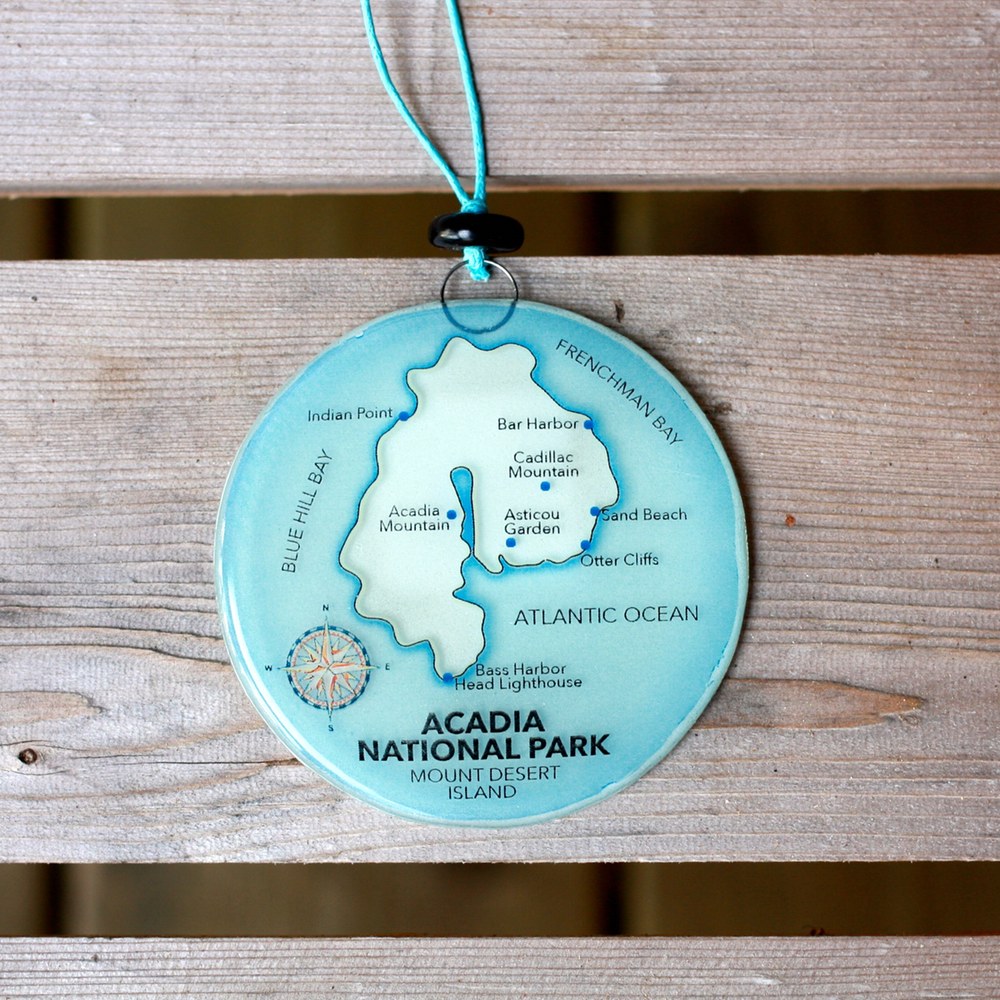 acadia national park ornament