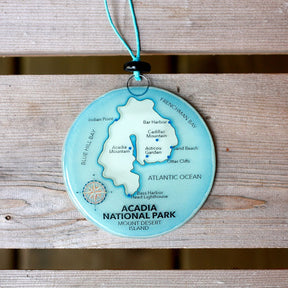 acadia national park ornament