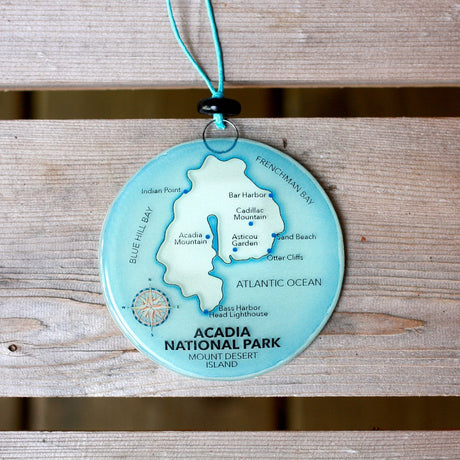 acadia national park ornament
