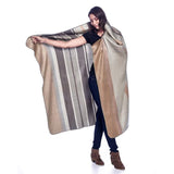 alpaca throw vintage pearl