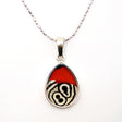 Women of the Cloud Forest 88 Butterfly Wing Necklace featuring delicate butterfly wing pendant on a fine chain.