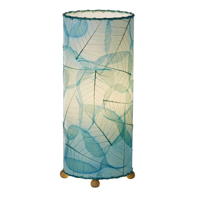 banyan table lamp blue new