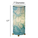 banyan table lamp blue size