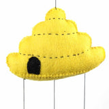 bee hive felt mobile 2