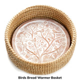 birds-of-a-feather-bread-warmer-basket with name