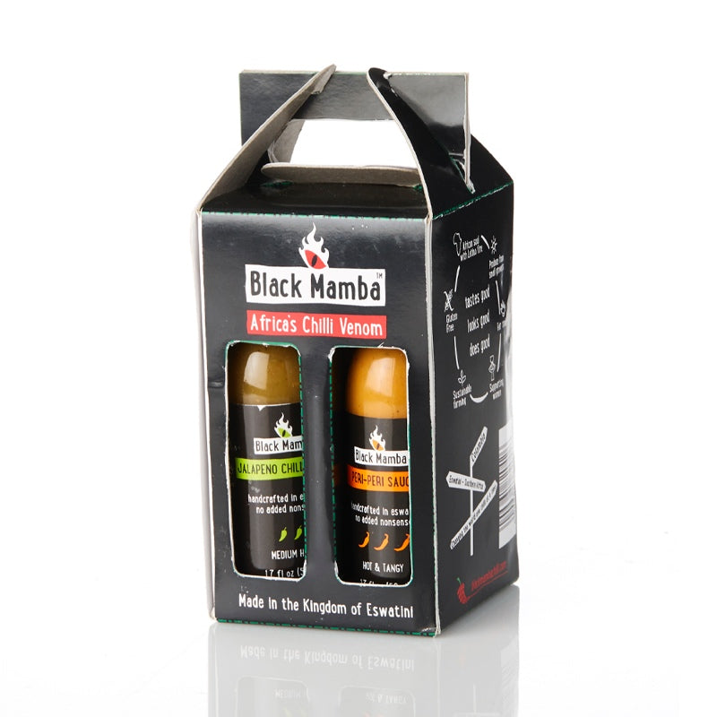 black mamba hot sauce set
