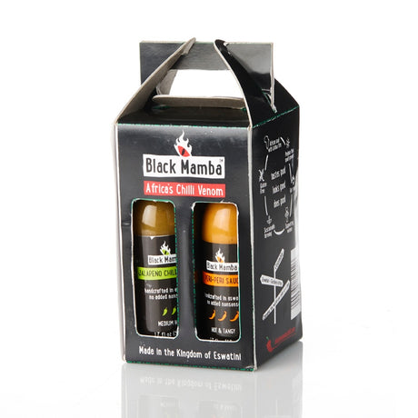 black mamba hot sauce set