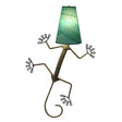 cocoa leaves gecko lamp